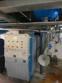 反应釜导热油加热器，油加热器系统，反应釜油循环控温系统